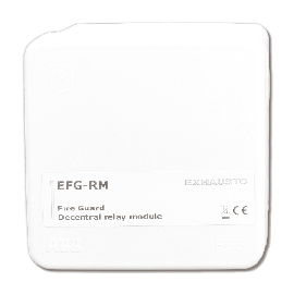 Relæmodul med 4 kontaktsæt til start/stop af decentrale anlæg